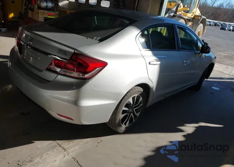2013 Honda Civic Ex из США, поврежденный, VIN 19XFB2F81DE092987